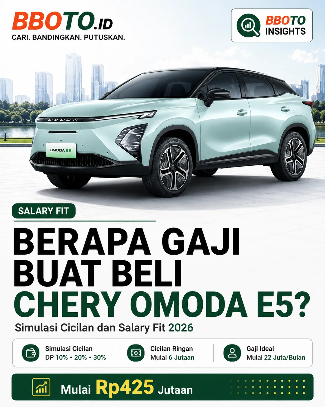 Berapa Gaji untuk Beli Chery Omoda E5? Cicilan Mulai Rp 5,9 Jutaan
